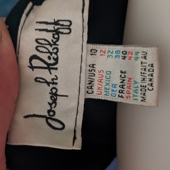 Vintage Joseph Ribkoff Ruffled Tank Top w/Functional Zippers, *Authentic* - Picture 4 of 7